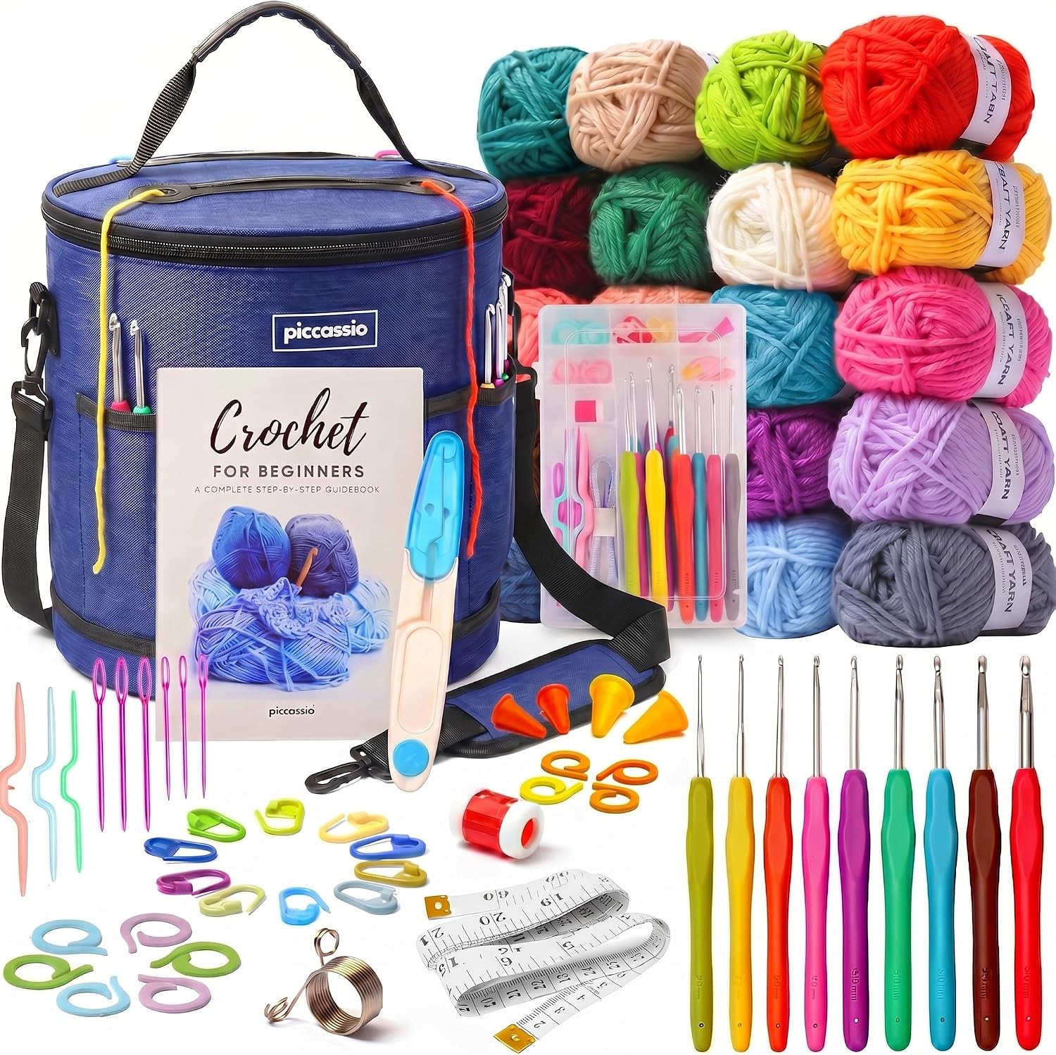 Twenty-Colour Crochet Starter Kit